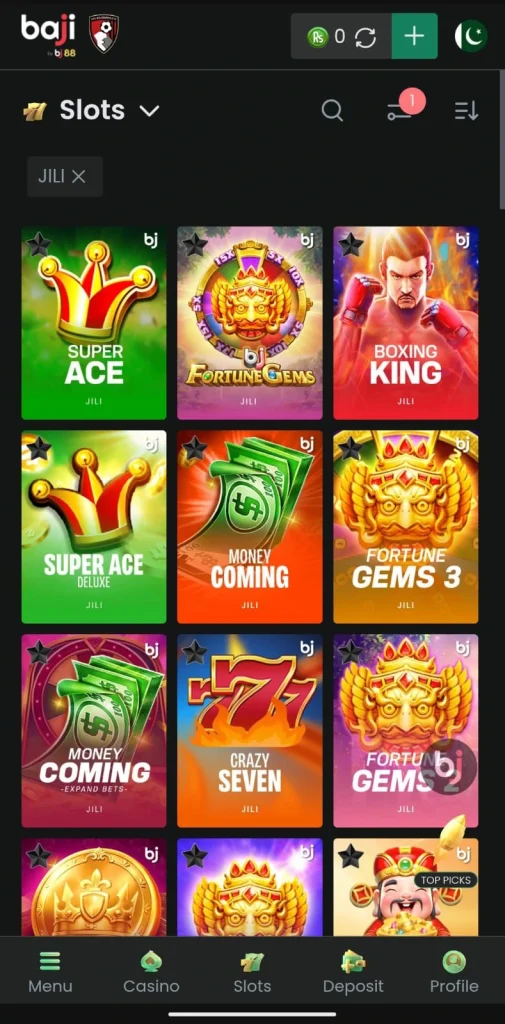 Bj Baji Slots